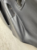 BMW E36 M3 Sedan Right Passenger Rear Black Leather Door Card Panel 51422258036