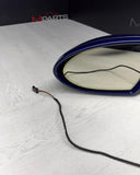 06-10 BMW E63 E64 M6 Left Side View Mirror Auto Dimming Interlagosblau OEM