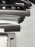 01-06 BMW E46 M3 Convertible Interior Armrests Trim Set Titan Shadow *Notes*