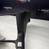 95-99 BMW E36 M3 Lower Dash Center Console Housing Panel Support Black Sedan