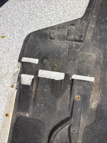 09-18 BMW 740LI ENGINE UNDER BODY FLOOR SPLASH GUARD SHIELD