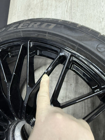 21” Lamborghini Aventador S Rear 21x13 Wheel Rim Factory OEM 470601017AG
