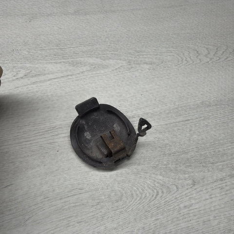 01-06 BMW E46 M3 Rear Tow Hook Eye Cover 2695273 Carbon Black