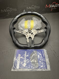 NEW 15-20 BMW F80 F82 F83 M3 M4 OHC LED Carbon fiber Steering Wheel
