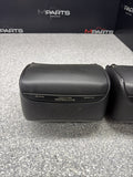 2001-2006 BMW E46 M3 Convertible Black Rear Headrests Head Rests Pair *Tab*