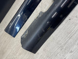 01-06 BMW E46 M3 Rocker Panel Side Skirts OEM Carbon Black