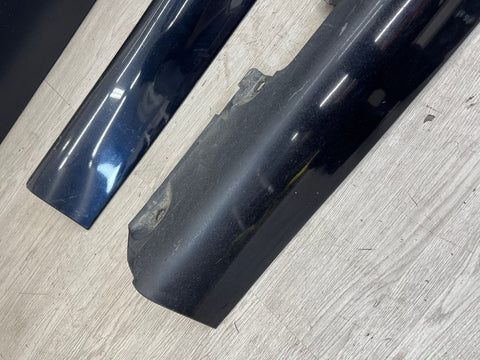 01-06 BMW E46 M3 Rocker Panel Side Skirts OEM Carbon Black