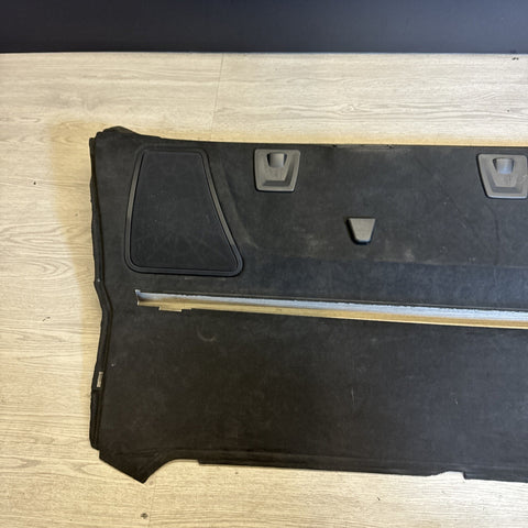 BMW F10 M5 13-16 Rear Upper Suede Window Shelf Panel Oem 8038158 Alcantara