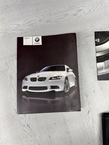 OEM BMW 08-13 E92 M3 COUPE OWNERS MANUAL BOOK BOOKS BOOKLETS POUCH