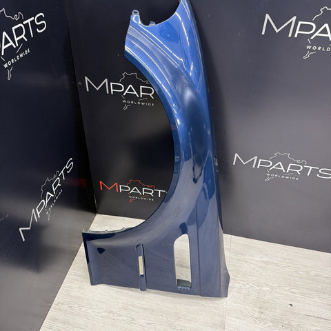 01-06 BMW E46 M3 Driver Left Fender Mystic Blue