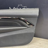 15-20 BMW F82 F83 M4 S55 Front Right Passenger Black Leather Door Card Panel