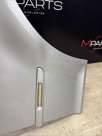 01-06 BMW E46 M3 Right Passenger Fender Titanium Silver