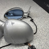 01-06 BMW E46 M3 Side View Door Mirrors Pair Titan Silver *Notes*