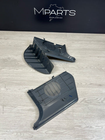 91-99 BMW E36 3 Series M3 Dead Pedal Cover Kick Panels Trims Covers Grey OEM