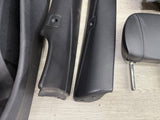 15-20 BMW F83 M4 Convertible Interior Seats & Panels Extended Leather Black