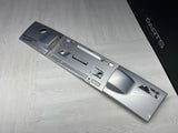 Rear Trunk Lid Lisence Plate Cover Trim Silver OEM BMW E36 Z3 M Roadster 1998-02