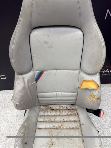 95-99 BWM E36 M3 Passenger Vader Sport Seat Frame Shell Backing OEM Gray