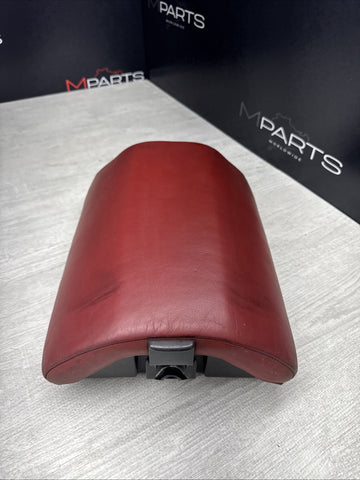 BMW E46 M3 01-06 Rear Seat Back Cushion Imola Red Leather Backrest Convertible