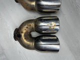 BMW E46 E92 M3 M5 M6 Exhaust Muffler Tips Aftermarket Custom 3”