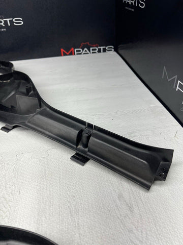 BMW E90 E92 E93 M3 08-13 Front Cabin Micro Filter Housings Covers Set Incomplete