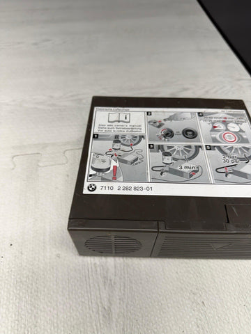 01-06 BMW E46 M3 Emergency Tire Kit Air Compressor Inflating Run Flat Pump