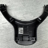 OEM 01-06 BMW E46 M3 Lower Steering Wheel Trim Cover Plate Titan Shadow Grey
