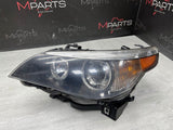 2004-2007 BMW 5 E60 528 550 M5 LEFT DRIVER XENON HEADLIGHT HEAD LIGHT LAMP