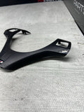 08-13 BMW E90 E92 E93 M3 Lower Steering Wheel Trim Cover Plate Black