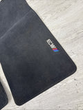 Genuine 01-06 BMW E46 M3 Carpets Floor Mats Black Front