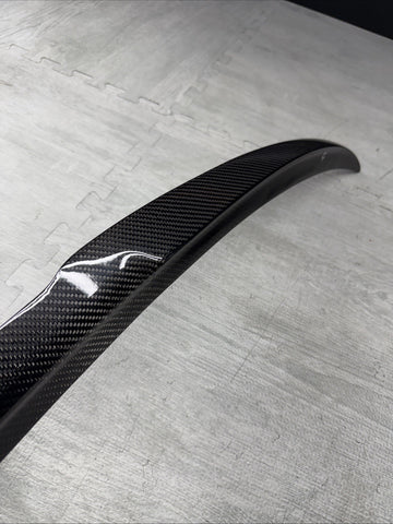 NEW Rear Trunk Spoiler Carbon Fiber BMW 15-20 F33 428 435 F83 M4 Convertible