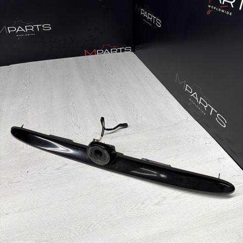 01-06 BMW E46 M3 Convertible Trunk Lid Grip Key Deck Handle Carbon Black *Notes*