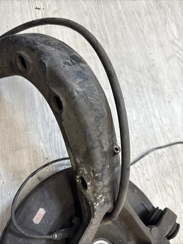 01-06 BMW E46 M3 Left Driver Rear Suspension Spindle Trailing Arm 2227991