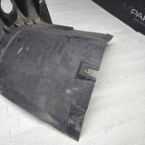 OEM BMW E46 M3 Front Left Splash Shield + Temp Sensors Guard *Cracked