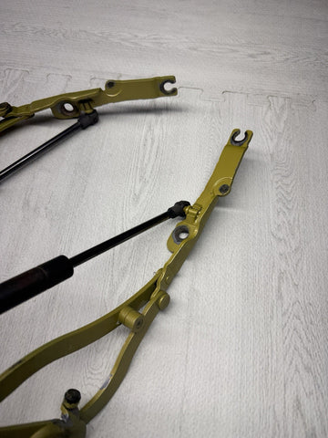 2001-2006 BMW E46 M3 REAR TRUNK HINGE HINGES SHOCKS SUPPORT SET
