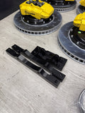 NEW 01-06 BMW E46 M3 BREMBO Big Brake Kit Yellow Calipers Rotors Set Plug Play