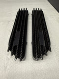 AUTOTECKNIC REPLACEMENT CARBON FIBER FENDER GRILLES GRILLS TRIMS BMW E46 M3