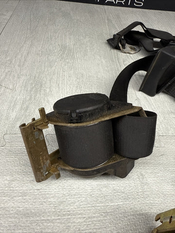 BMW 87-91 E30 318 M3 Coupe Seat Belts Seatbelts Rear Set