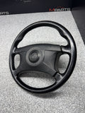 95-99 BMW E36 M3 Steering Wheel Black 4 Spoke