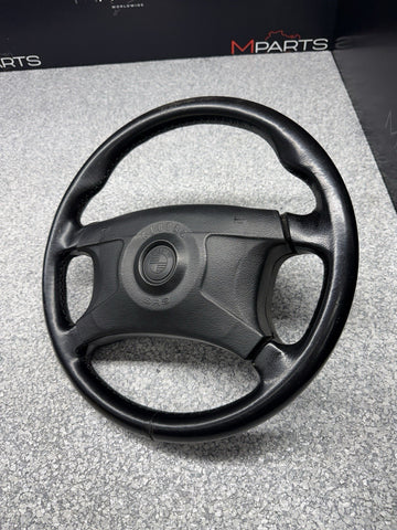 95-99 BMW E36 M3 Steering Wheel Black 4 Spoke