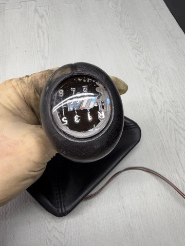 BMW 01-06 E46 M3 6 SPEED SHIFT KNOB OEM Illuminated
