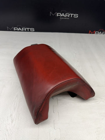 BMW E46 M3 01-06 Rear Seat Back Cushion Imola Red Leather Backrest Convertible