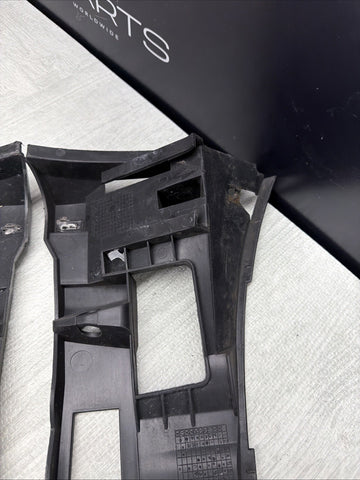01-06 BMW E46 M3 FRONT BUMPER COVER GUARDS BRACKETS 2695247