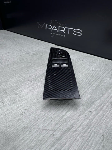 E92 BMW 328i 335i M3 COUPE MASTER WINDOW SWITCH POWER FOLDING CARBON WRAP