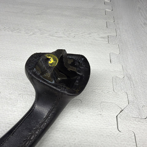 96-02 BMW Z3M Front Passenger Door Card Handle Arm Trim Leather Black