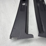 94-99 BMW E36 COUPE 318I 323I 325I M3 B PILLARS TRIMS BLACK