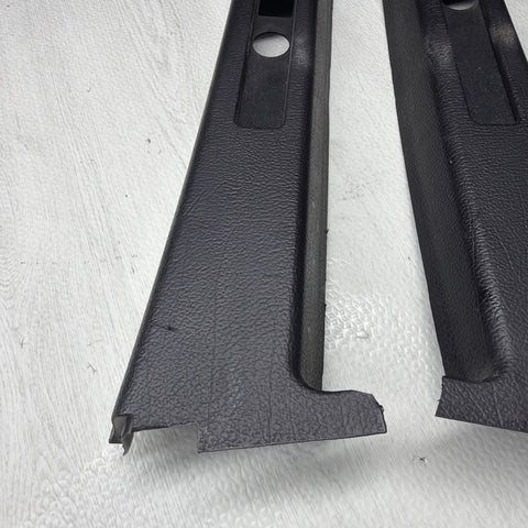 94-99 BMW E36 COUPE 318I 323I 325I M3 B PILLARS TRIMS BLACK