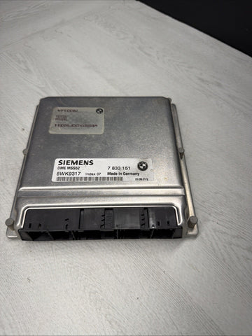 00-03 BMW E39 M5 E52 Z8 DME ECU MSS52 Basic Engine Computer Control Module OEM