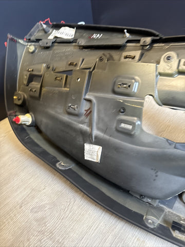 Right Passenger Door Card Panel Black / Red Stitching 19-23 Ferrari F8 Tributo