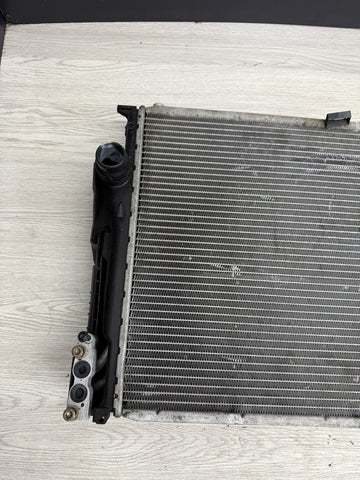 01-06 BMW E46 M3 Aluminum OEM Stock Factory Radiator + AC Condenser + Brackets