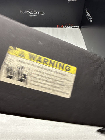 08-13 OEM BMW E92 328 335 M3 Coupe Right Passenger Sun Visor Black Felt